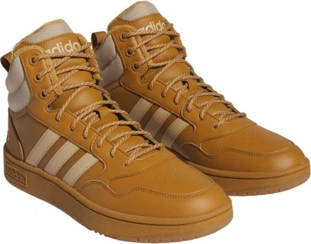 Кроссовки мужские ADIDAS HOOPS 3,0 MID WTR коричневый IF2636