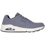 Кроссовки мужские Skechers UNO - STAND ON AIR серый/черный 52458-CCBK