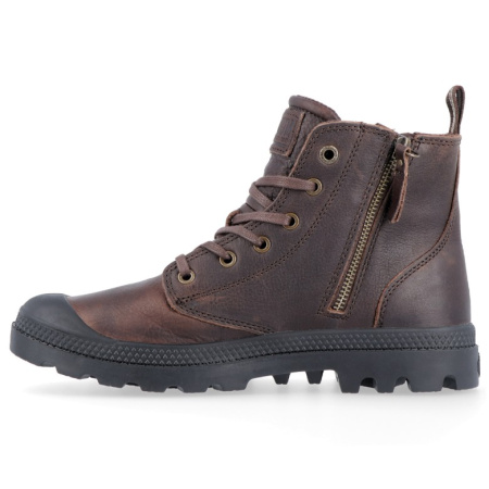 Ботинки мужские Palladium PAMPA HI ZIP LTH ESS Bison 76888-248