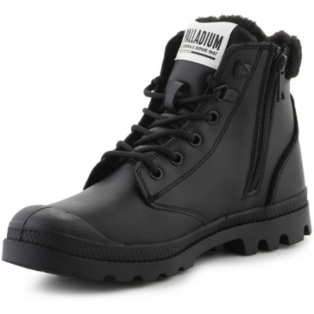 Ботинки женские Palladium PAMPA HI SNOW WARM черный 94380-008