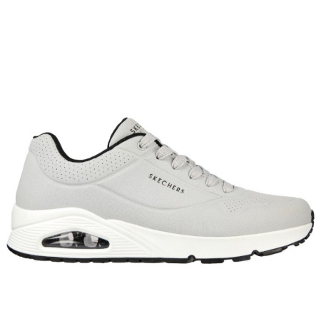 Кроссовки мужские Skechers Uno-Stand On Air серый 52458-LGBK