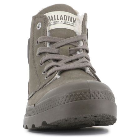 Ботинки женские Palladium PAMPA HI ZIP WL серо-зеленый 95982-281