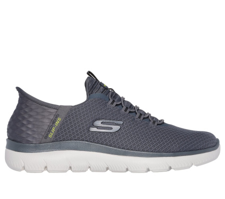 Кроссовки мужские Skechers Slip-ins Summits - High Range угольный 232457-CHAR