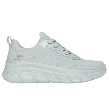Кроссовки женские Skechers BOBS Sport B Flex Hi - Flying HI серый 117385-SAGE