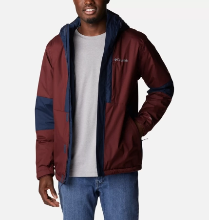 Куртка мужская Columbia Oso Mountain™ Insulated Jacket тёмно-красный