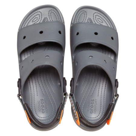 Сандалии унисекс Crocs Classic All Terrain Clogs серый