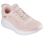 Кроссовки женские Skechers Slip-ins: BOBS Sport Squad Chaos розовый 117497-LTPK