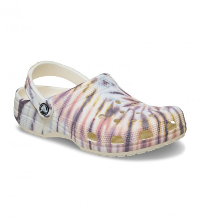 Клоги CROCS Classic Tie Dye Clog серый 211937-0PZ
