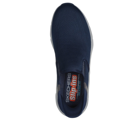 Кроссовки мужские Skechers Slip-ins: D'Lux Walker 2.0 - Reeler темно-синий 232463-NVY