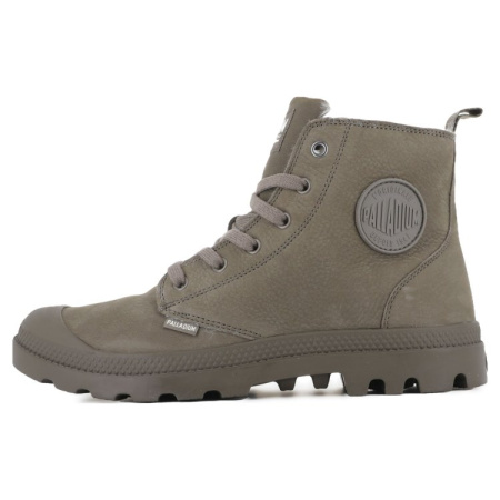 Ботинки мужские Palladium PAMPA HI ZIP WL серо-зеленый 05982-281