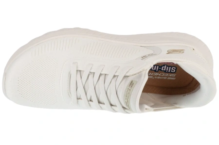 Кроссовки женские Skechers Slip-Ins: BOBS Sport Squad Chaos - Current Muse белый 117497-OFWT
