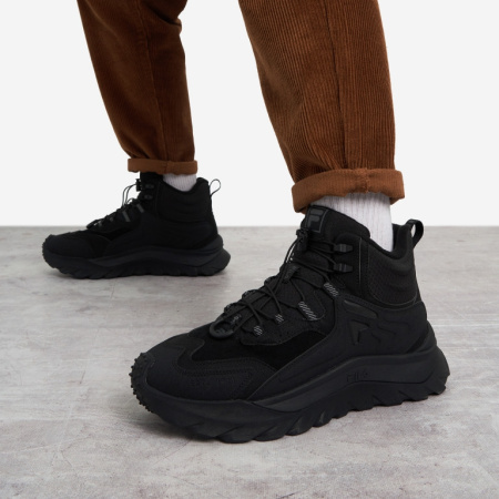 Кроссовки мужские FILA BOUNDER MID M чёрный 136441-99