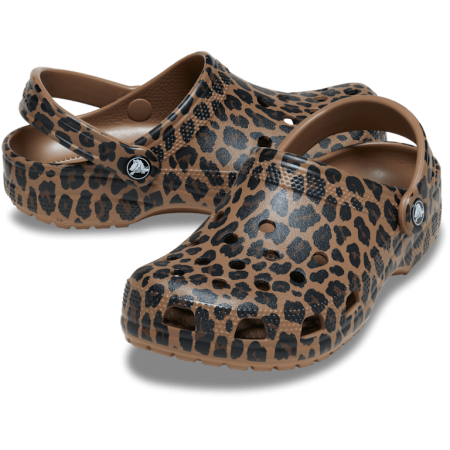 Клоги CROCS Classic Animal Clog коричневый 211800-2LD