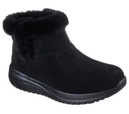Ботинки женские Skechers ON-THE-GO STELLAR - COZY STEP черный 144775-BBK