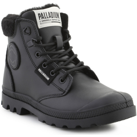 Ботинки женские Palladium PAMPA HI SNOW WARM черный 94380-008