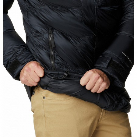 Куртка пуховая мужская Columbia Peak District™ Mid Down Jacket чёрный