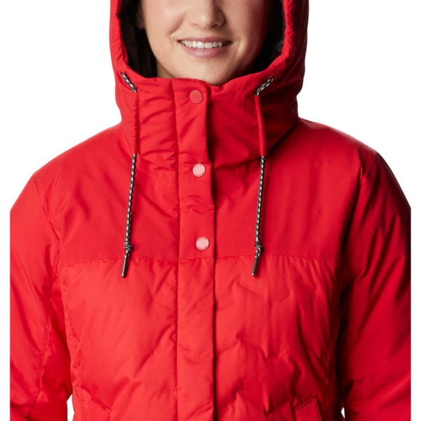 Куртка пуховая женская Columbia Mountain Croo™ II Mid Down Jacket красный