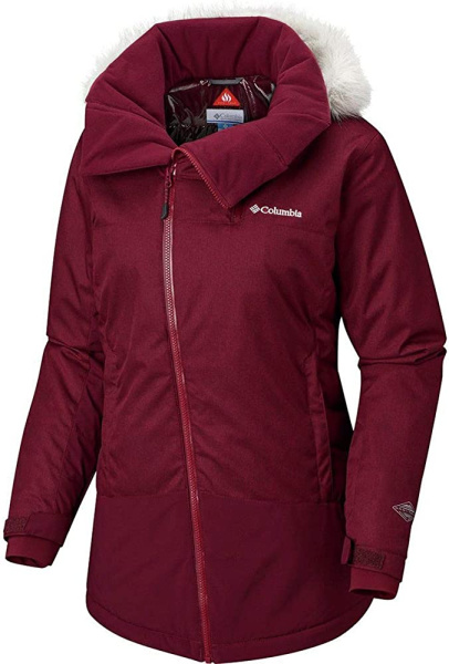 Куртка утепленная женская Columbia горнолыжная Emerald Lake™ Parka бордовый 