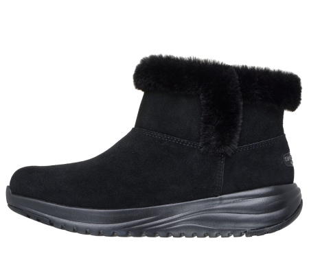Ботинки женские Skechers ON-THE-GO STELLAR - COZY STEP черный 144775-BBK