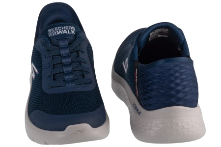 Кроссовки мужские Skechers Slip-Ins: Go Walk Flex - Hands Up темно-синий 216324-NVY