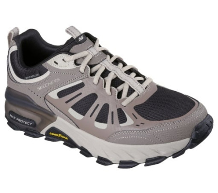 Кроссовки мужские Skechers MAX PROTECT - SHERWOOD RIDGE серый 237678-TPBK