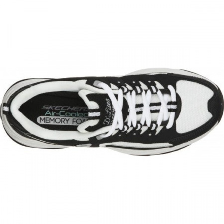 Кроссовки женские Skechers D'LITES 4.0 Women's sport shoes черный/белый